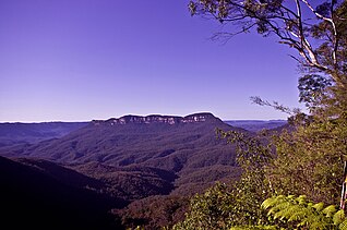 Mount Solitary is a popular spot for bushwalking and is reached via the Federal Pass track that begins at the Golden Stairs, near Katoomba, and heads south-east towards the lower slopes of Mount Solitary.