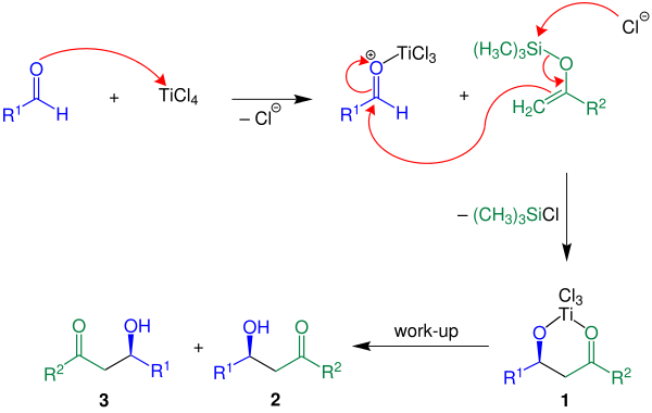 Mukaiyama Aldol-MechanismusV7 en