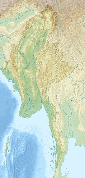 Montes Tenasserim ubicada en Birmania