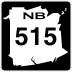 Route 515 marker
