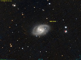 Suuntaa-antava kuva artikkelista NGC 2512