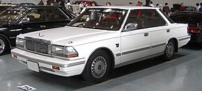 第六代日產Cedric Y30 Turbo Brougham VIP四門硬頂車後期車頭