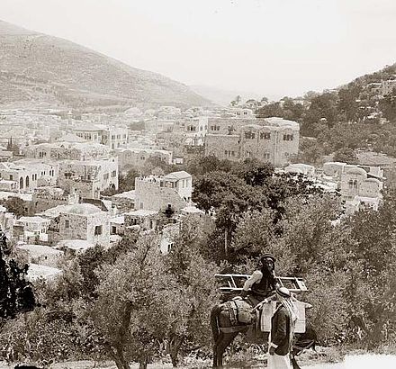 Nablus in 1898