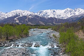 白馬村: 名称, 地理, 気候