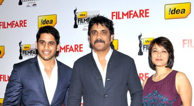 Chaitanya with Nagarjuna and Amala