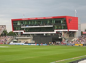 New pavilion, Old Trafford Cricket Ground, July 2013.jpg