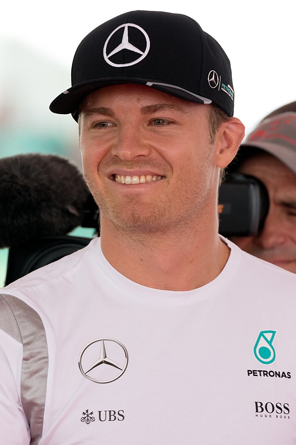 Nico Rosberg won his first and only World Drivers' Championship, shortly before announcing his retirement from the sport.