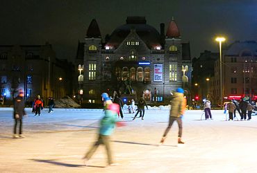 Central Helsinki - night