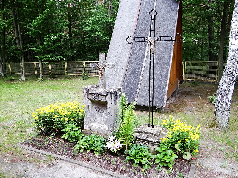 File:Nisko - okolice kaplicy grobowej w Warchołach-1.jpg