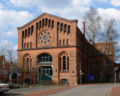 Turbinehuis van het Nordwolle-concern, bijgenaamd de Kathedraal van de arbeid (1902); thans museum voor de industriecultuur