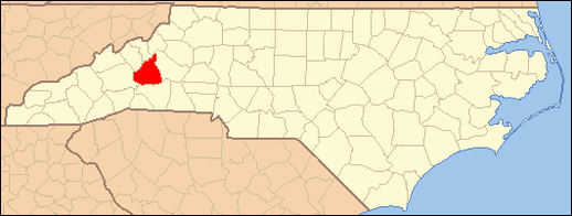 North Carolina Map Highlighting McDowell County.PNG
