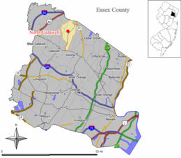 North Caldwell – Mappa