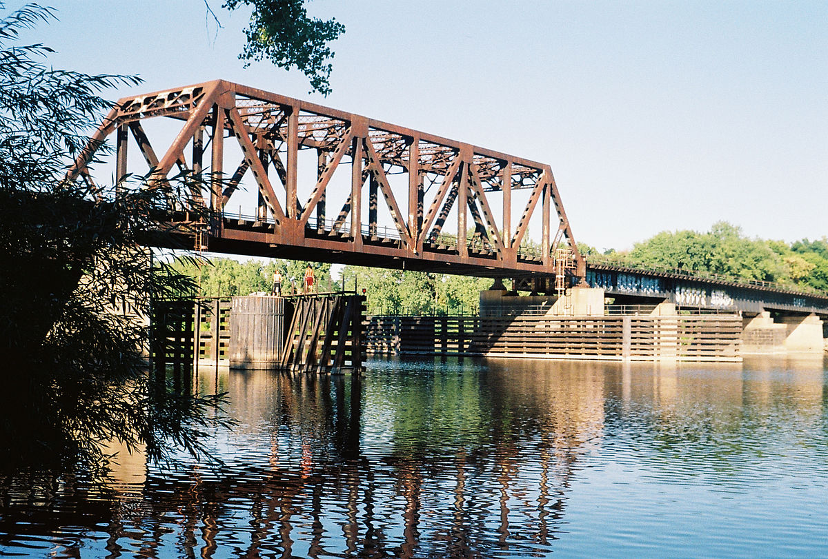 Train Bridge and Tracks