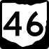 Маркер State Route 46