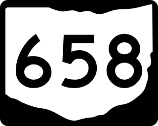 <span class="mw-page-title-main">Ohio State Route 658</span> State highway in Guernsey County, Ohio, US