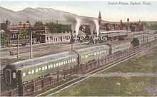 Depot in Ogden, 1910