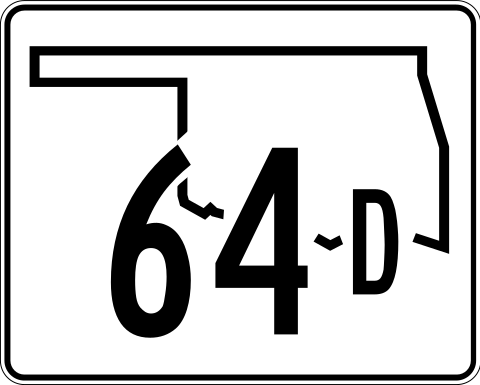 File:Oklahoma State Highway 64D.svg