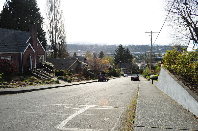 File:Olympia, WA - view down Bigelow Avenue 01.jpg