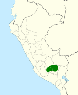 Distribución geográfica del colibrí noble