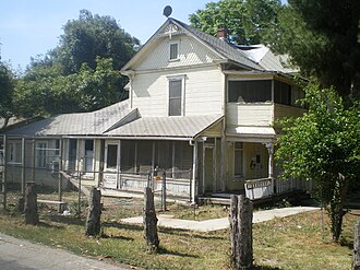 Orin Jordan House, side view Orin Jordan House (side view), Whittier.JPG