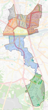 Plan for Orléans sektorer