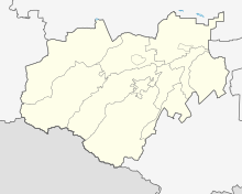 Žemėlapis rodantis Paelbrusės nacionalinis parkas vietą.