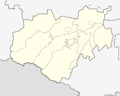 Mapa lokalizacyjna Kabardo-Bałkarii