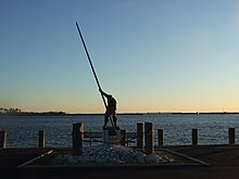 Rock Hall Oysterman Oyster Tonging Statue 002.jpg