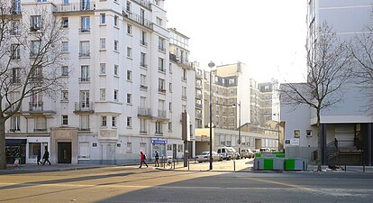 Boulevard Ney ved rue Jules-Cloquet.