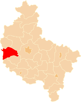 Localisation de Powiat de Nowy Tomyśl