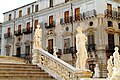 de:Palermo, Sizilien: de:Fontana Pretoria auf der de:Piazza Pretoria