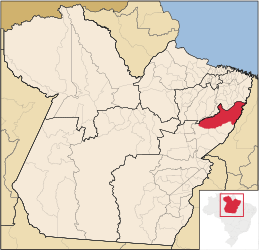 Paragominas – Mappa