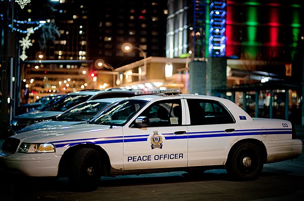 An example from Canada - Edmonton Transit Peace Officer Ford Crown Victoria Police Interceptor