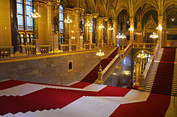 Parliament Building, Budapest, inside.jpg