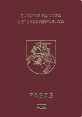 Lithuanian biometric passportsince 2008