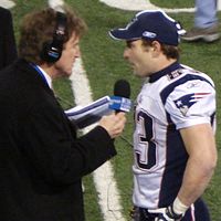 Wes Welker (right) was known by few before becoming a Patriot. Patriotsgiants 046.jpg