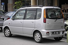 Perodua Kenari (first generation, basic) (rear), Serdang.jpg