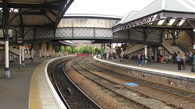 Platforms 1 (right) and 2