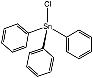 <span class="mw-page-title-main">Triphenyltin chloride</span> Chemical compound