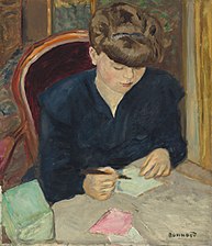 Brevet (cirka 1906), olja på duk, National Gallery of Art