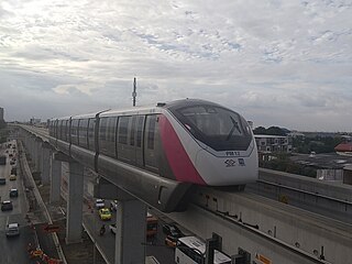 <span class="mw-page-title-main">Pink Line (Bangkok)</span> Monorail line in Bangkok