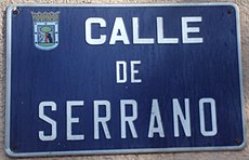 File:Calle de Serrano nº 72 (Madrid) 01.jpg - Wikipedia