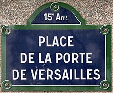 Plaque porte F3