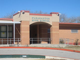 <span class="mw-page-title-main">Pleasanton Independent School District</span> School district in Texas, United States