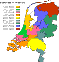 Miniatuur voor Postcodes in Nederland