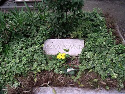 Grave of Ezra Pound Poundgrave.jpg