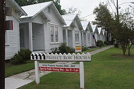 Project Row Houses in Third Ward Houston, Texas