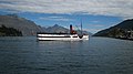 The TSS Earnslaw on Lake Wakatipu in Queenstown