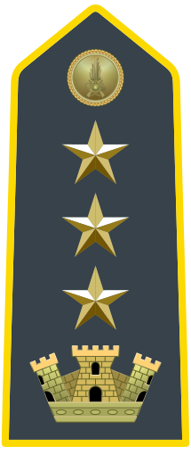 Rank insignia of colonnello of the Guardia di Finanza.svg