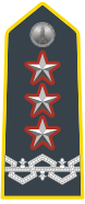 General of Army Corps (Lieutenant-General); Second-in-Command of the Guardia di Finanza.